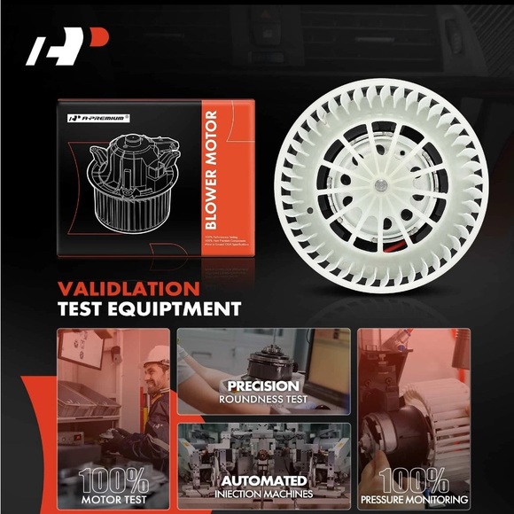 A-Premium HVAC Heater Blower Motor Assembly Compatible with Land Rover Vehicles - Picture 6 of 8